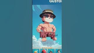 STUMBLE GUYS SKIN THE FREE SPIRIT TRANSFORMATION BECOME MUSCLE MAN 🎮#stumbleguys