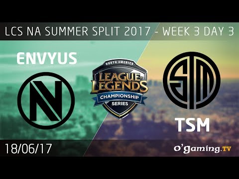 nV vs TSM - LCS NA Summer Split 2017 - Week 3 Day 3 - League of Legends