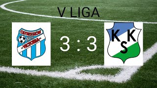 VICTORIA OSTRZESZÓW - KKS KALISZ II 3:3 CAŁY MECZ V LIGA