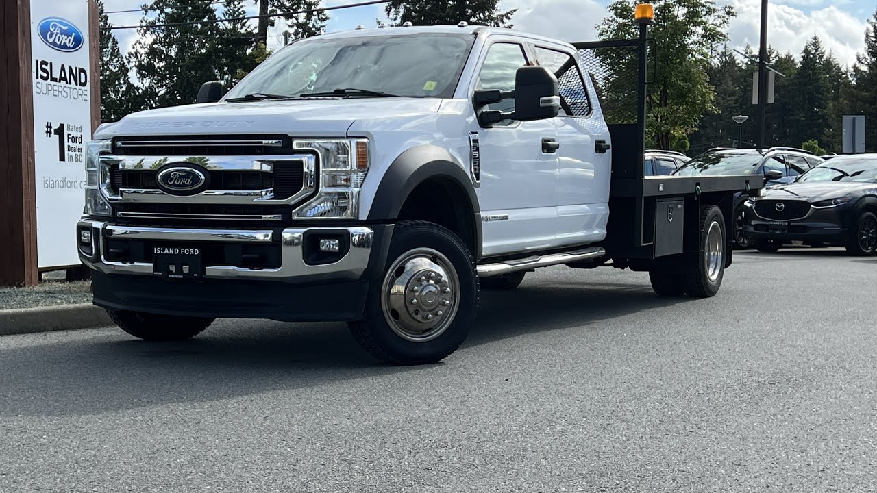 2021 Ford F-550 XLT, High Capacity Trailer Tow Package + Review Stock# BI4975 | Island Ford
