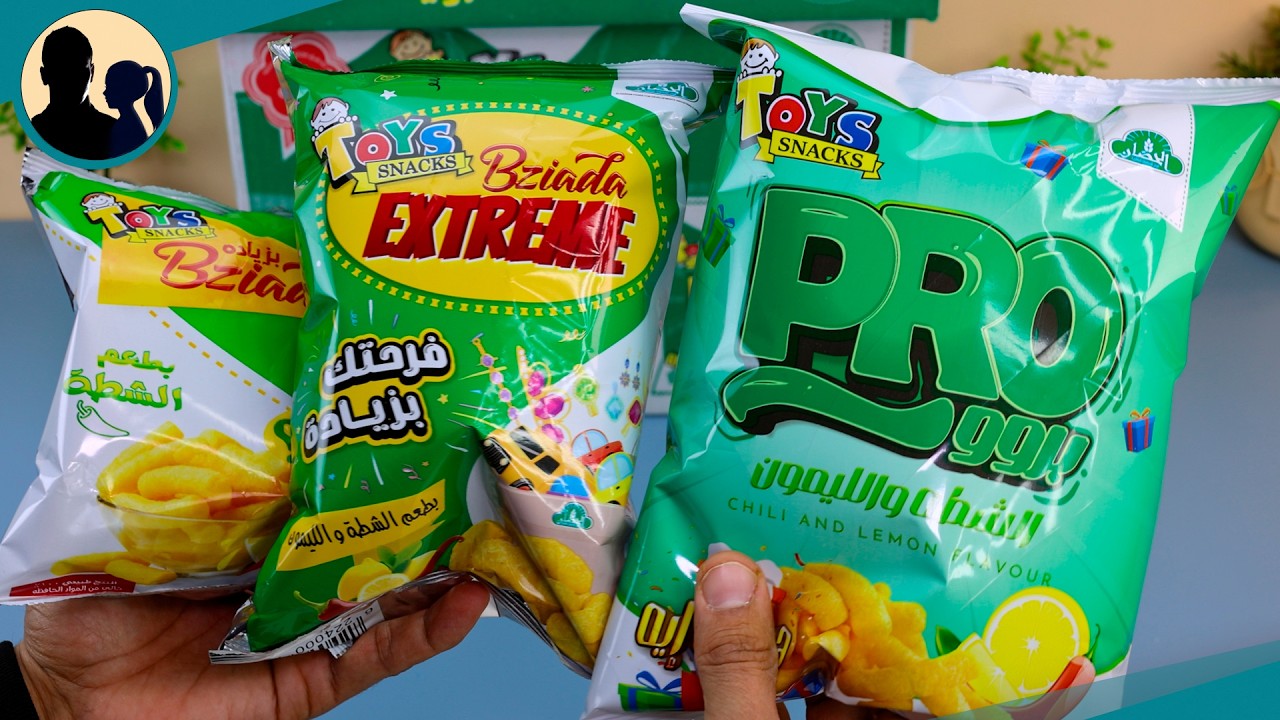 فتح 3 كرتونة كاملة تويز سيتي بروو ابو 30 جنية و10 و5 بطعم الشطة والليمون