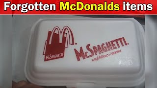 FORGOTTEN/DISCONTINUED MCDONALDS FOOD ITEMS YOU NEVER KNEW EXISTED