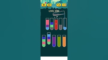 water sort puzzle - level 5260