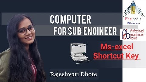 Rapid Course On Computer For Sub Engineer Exam || vyapam Sub Engineer|| Computer ||Lecture 02
