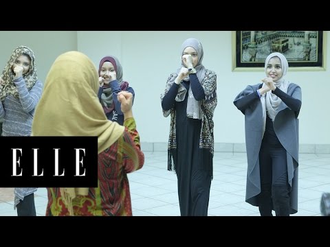 Muslim Women Learn to Fight Back | ELLE