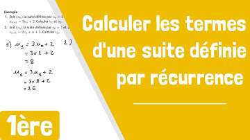 Comment calculer les termes d