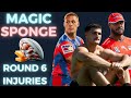 The magic sponge podcast  round 6 nrl injuries and supercoach  fantasy implications