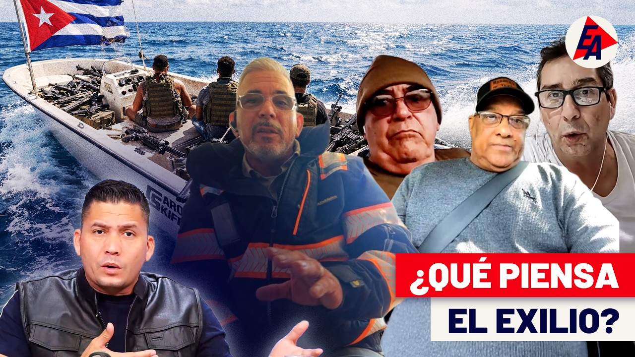 Reacciones de cubanos en el exilio tras ataque a lancha de Florida 🤯 🇨🇺