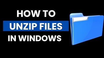 How to Zip and Unzip Files on Windows 10