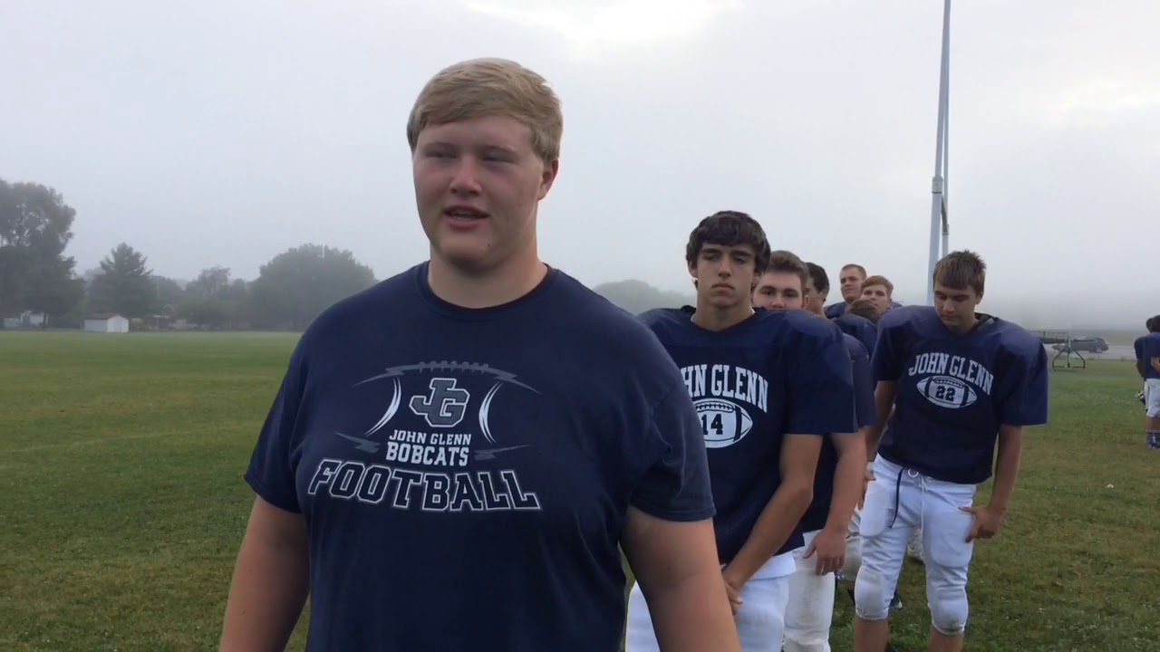 Meet the 2017 John Glenn football seniors YouTube