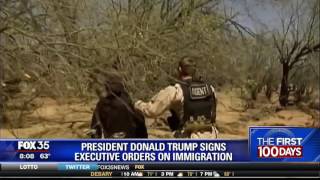 President Donald Trump Orders Construction of Border Wall, Adds Reasons For Deportation