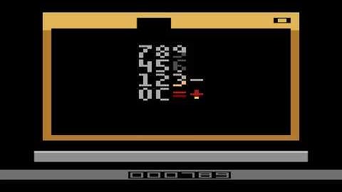 ATARI 2600 CALCULATOR UTILITY From OS2600 OS 2600 v1 2 OPERATING SYSTEM Engelhardt Steve 2011 NTSC