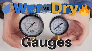 What's the Difference Between Wet and Dry Pressure Gauges?