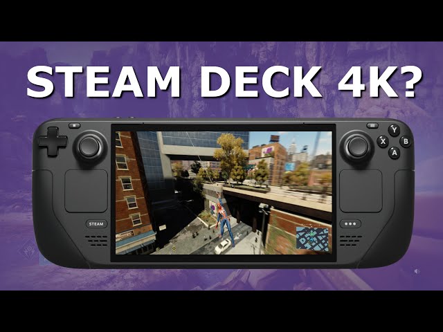 Steam Deck performance on 4K monitor. I just got my Steam Deck and