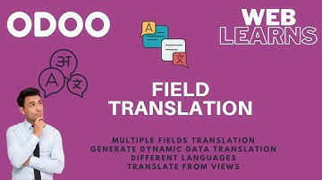 How to generate translation terms for field values in Odoo | Dynamic translation