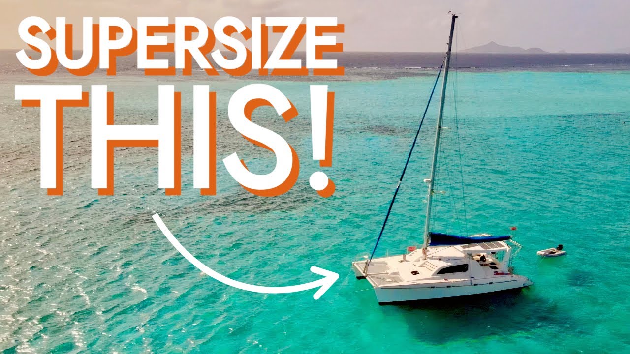 Making our CATAMARAN EVEN BIGGER! [Ep55 RED SEAS]