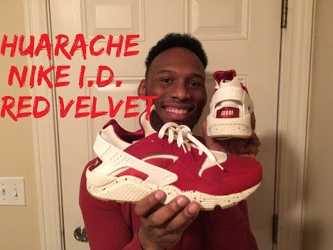 red velvet huaraches