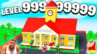 SHINCHAN and CHOP Opened NOOB HIGH SCHOOL in IDLE SCHOOL TYCOON | FRANKLIN and CHOP with AMAAN-T screenshot 4