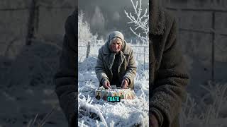 Bătrânica Vindea Iconițe În Ger Crunt... Un Trecător Le-A Părat Toate ...