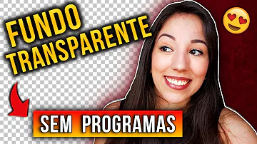 Como retirar fundo branco de uma imagem?