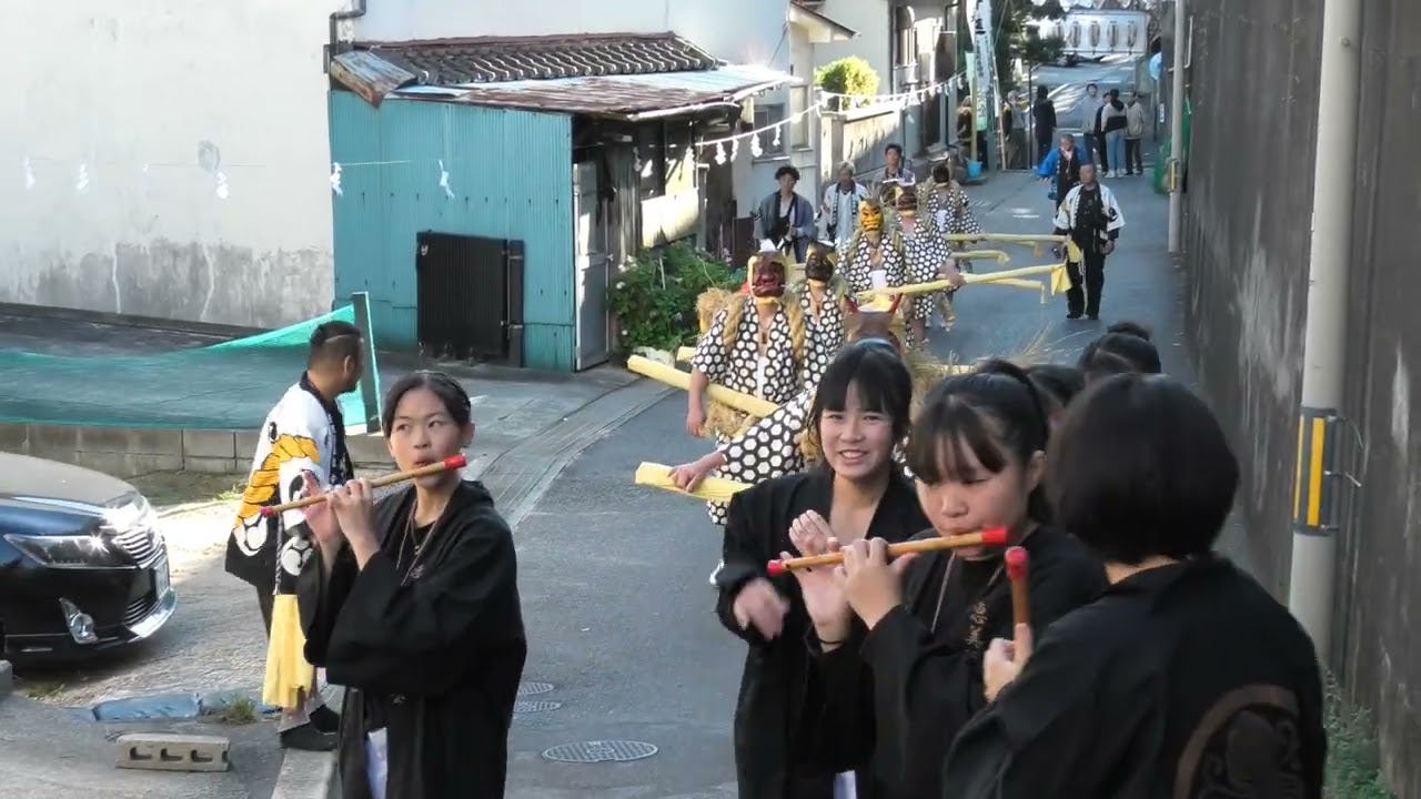 【恵美須神社】11月3日朝から夕方神社途中まで