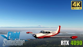 First Full VFR Flight | Tacoma - Anacortes | Ultra Realistic MSFS 2020 4K