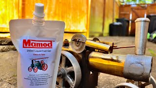 KENNETH WELLS TRACTION ENGINE TEST STEAMING ON THE NEW MAMOD LIQUID FUEL GEL