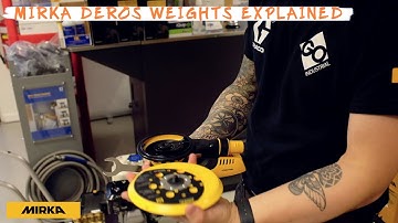 Mirka Deros Installing Weights Explained - Tips and Tricks with GO