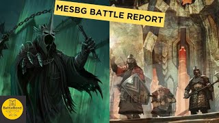 MESBG Battle Report - 600 pts Angmar vs Kingdom of Moria