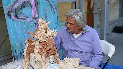 Artist Al Preciado talks art at KALEID Gallery