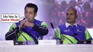 Angry Salman Khan Insults Media Reporter