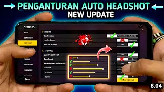 PENGATURAN FF AUTO HEADSHOT⚙️🔓SETING SENSITIVITAS DAN CONTROL TERBARU