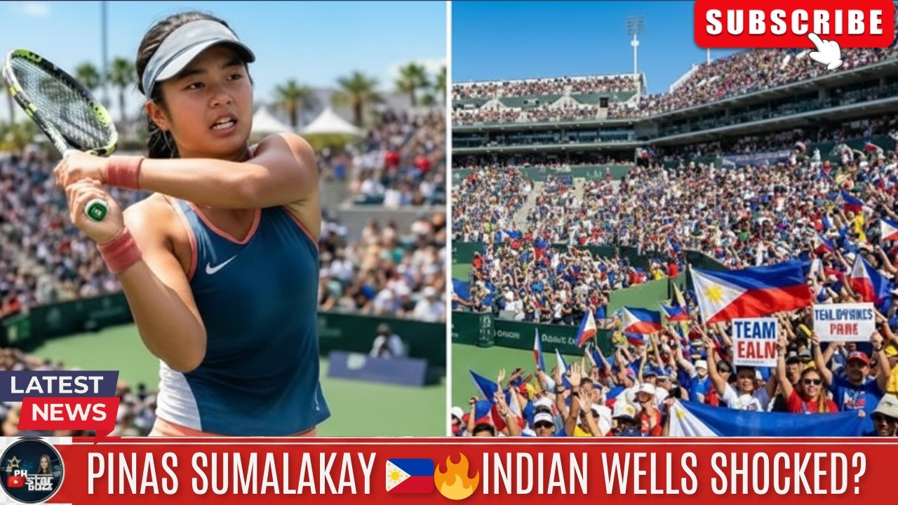 ALEX EALA BINAGYO ang Indian Wells! 😱 Sold Out ang Tickets Dahil sa Filipino Crowd?! | PH Star Buzz