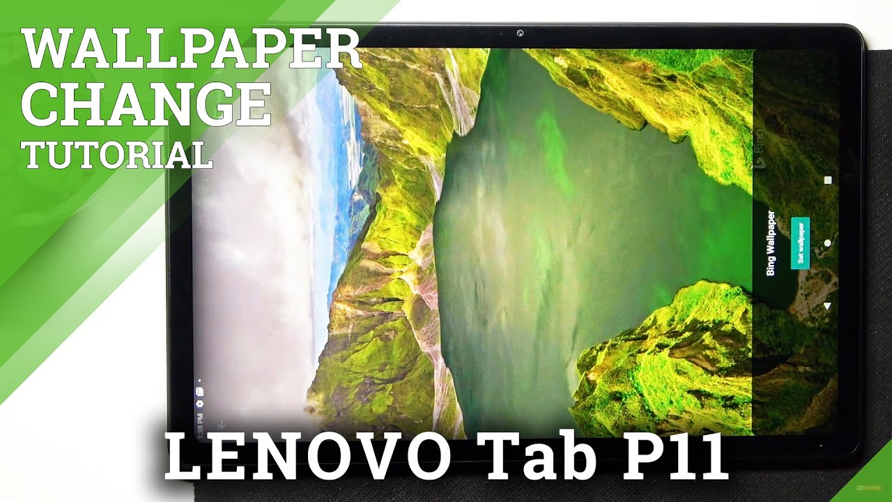 How To Change Wallpaper In Lenovo Tab P11 Personalize Home Lock