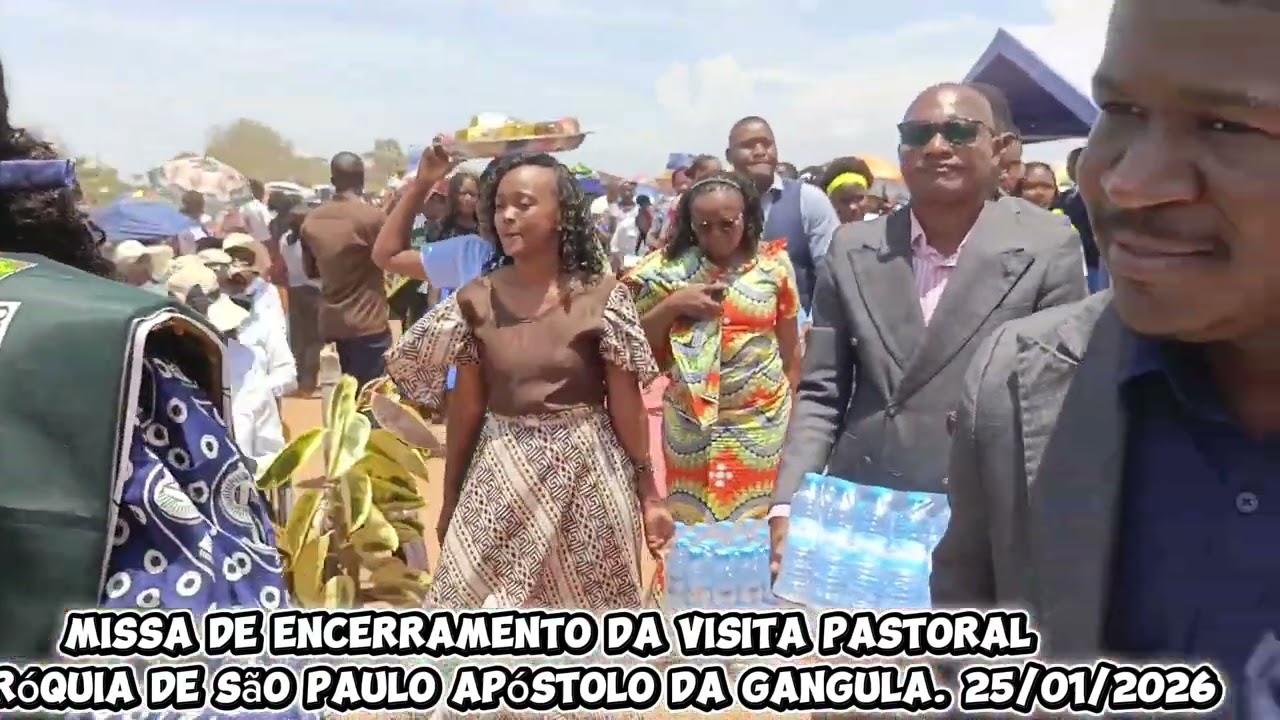 Missa de Encerramento da Visita Pastoral à Paróquia de São Paulo Apóstolo da Gangula, 25/01/2026