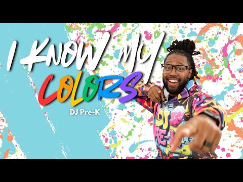 🎨 I Know My Colors | DJ Pre-K | Kids Song About Colors | Colors Song | Kids Learning Song