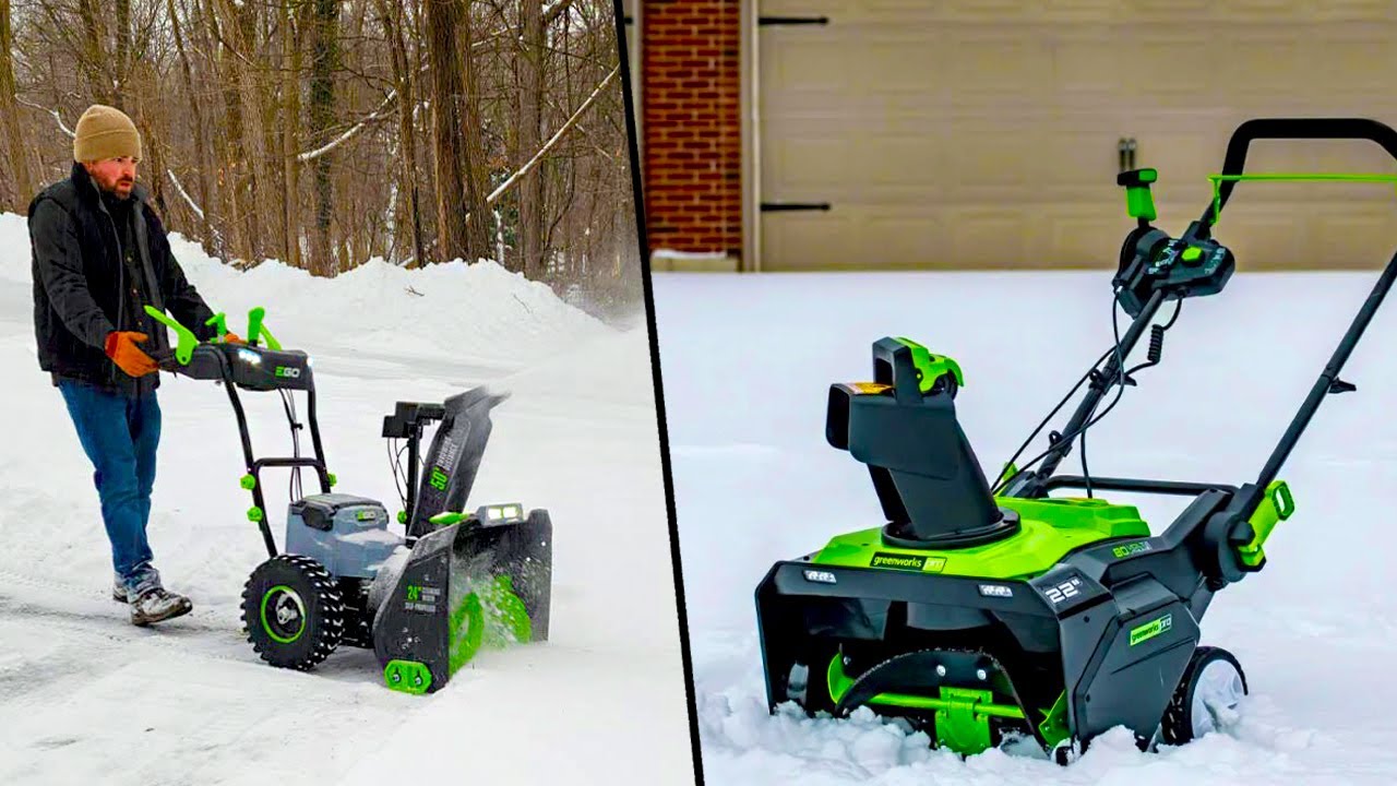 Top 7 Best Cordless Snow Blower For This Winter - YouTube