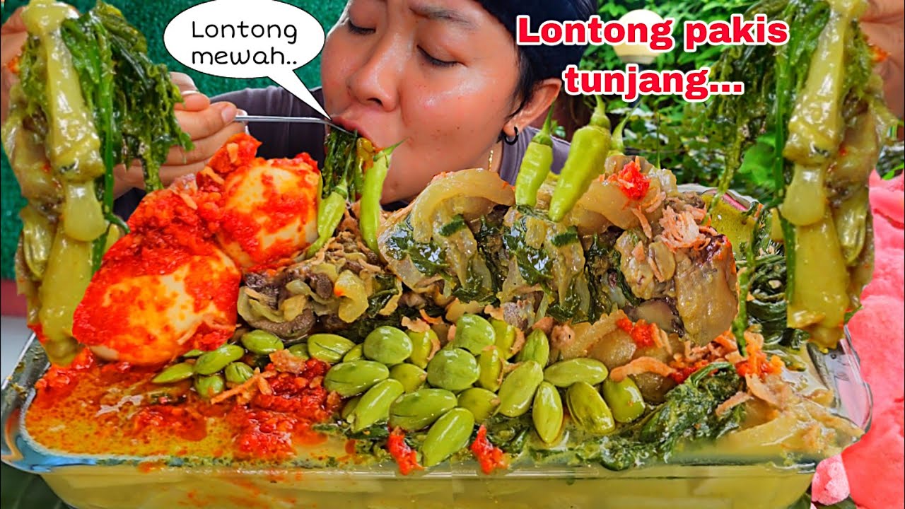 BIKIN NGILER 🤤‼️MASAK LONTONG PAKIS TUNJANG 🤤