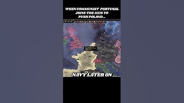HOI4: When Communist Portugal Joins the Axis to Push Poland! | HOI4 Shorts