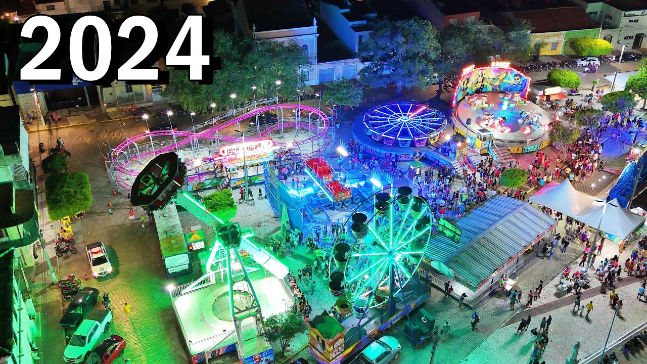 Parque Estrela já anima preparação para festa de Santo Antônio em Quixeramobim CEARÁ 19/05/2024