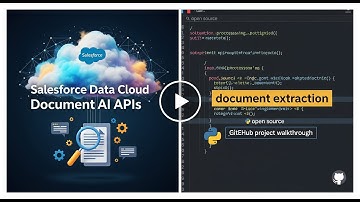 Salesforce Data Cloud - Document AI API Testbed