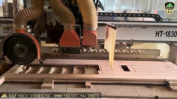 Máy phay CNC Router 3 trục 2 bàn lớn 2.5D Model: HT-1830x2RBS