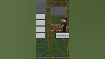 How to build an elevator from scaffolding in Minecraft