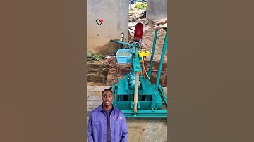 Concrete block making machinery #fcnfm #youtubeshorts #brick