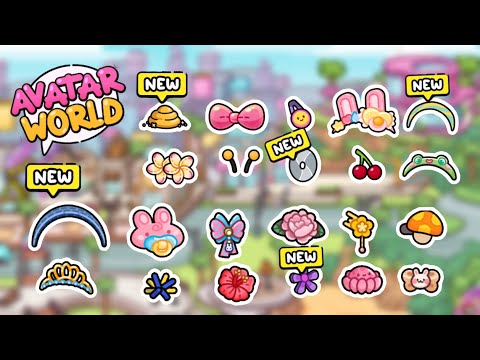 ALL HEADBAND LOCATIONS IN AVATAR WORLD | SECRET | HAIR ACCESSORIES