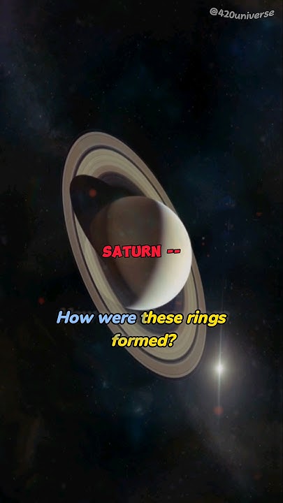 how-did-saturn-get-its-rings-space-saturn-youtube