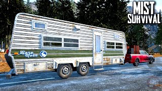 New Big Update Large Caravan, Seeder, Alien Bugs... Surviving Day 44 Mist Survival E44