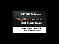 #10th std Half yearly important #chemistry #exam