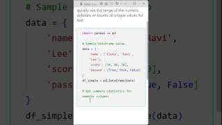 03 Summarizing and Exploring DataFrames with Pandas