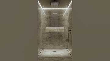 EVERY LUXURIOUS SHOWER MUST HAVE THIS - shower niche led light #interiors